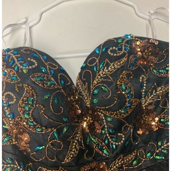 Black Vienna Size 2 Cocktail dress - Picture 2 of 2